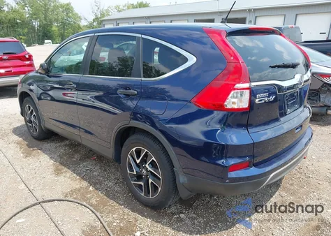 2016 Honda Cr-V Se из США, поврежденный, VIN 2HKRM3H49GH529156